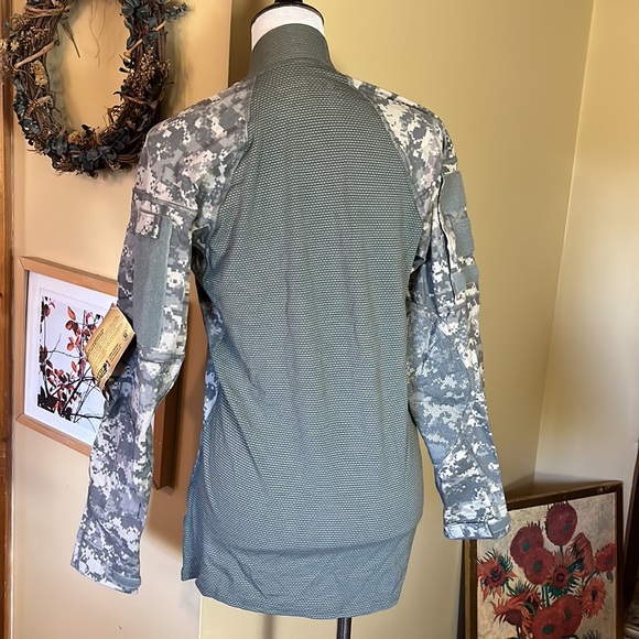 MASSIF Size Small Army ACU Camouflage  Flame Resistant Army Combat Shirt ACS NEW - Picture 12 of 14